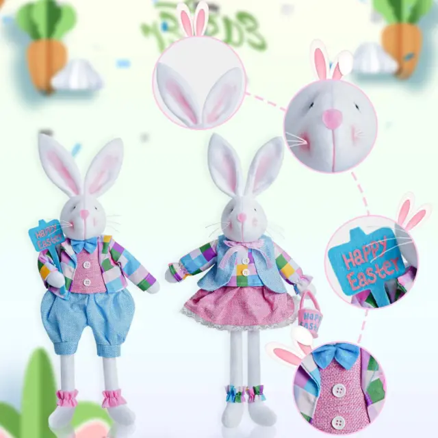 Animal Plush Toy Collectible Stuffed Rabbit Plush Toy for