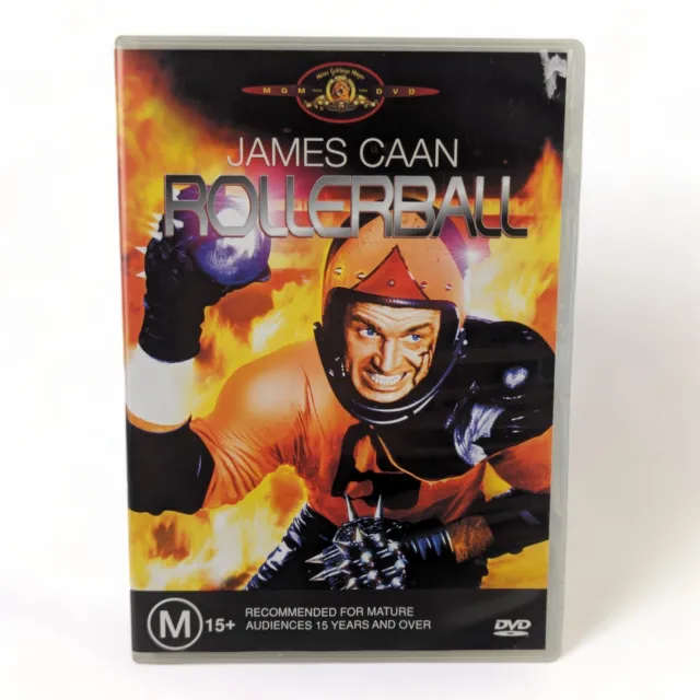 ROLLERBALL DVD (1975) - Region 4 - James Caan TRACKED POST