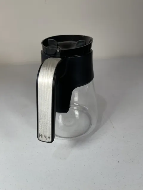 Ninja CF021 Coffee Maker Replacement Pot Glass Carafe Pot Stainless with  Stem