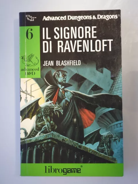 Librogame Advanced D&D N.6 : Il Signore Di Ravenloft - 1988