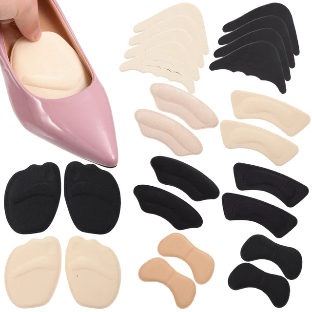 12 Pairs Shoe Heel Pads Insole High Heel Pads Womens High Heels Adjustable
