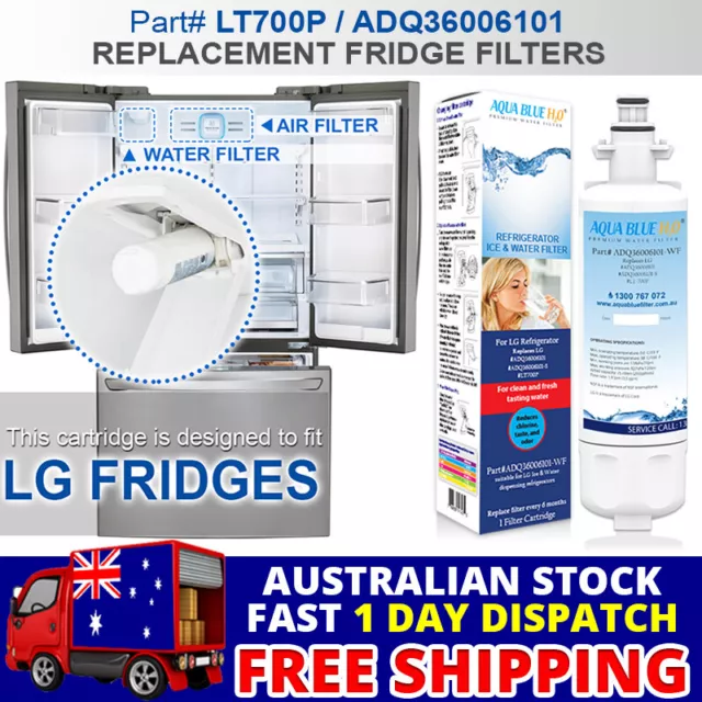 LG LT700P ADQ36006101 ADQ36006101-S Premium Compatible Fridge Water Filter