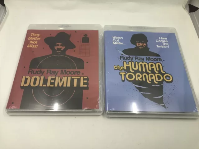 Dolemite and The Human Tornado(1975/6) Blu-ray Vinegar Syndrome Combo New Sealed