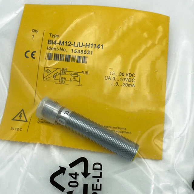 For TURCK BI4-M12-LIU-H1141 Proximity Switch Sensor