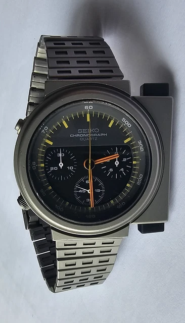 VINTAGE SEIKO ALIENS Ripley 7a28 7000 Speedmaster JDM Watch (Read ...