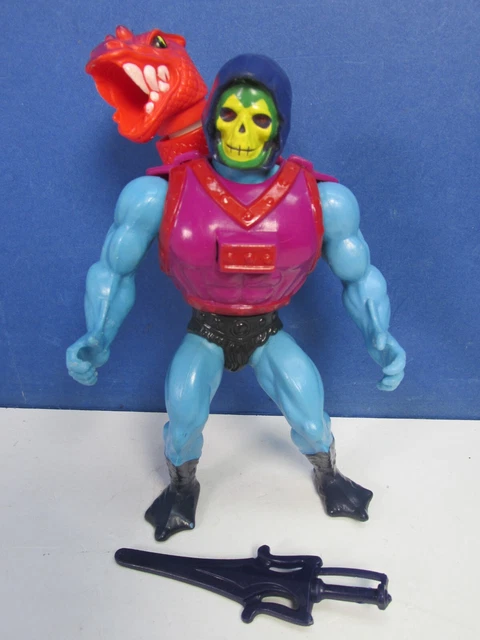 vintage HE MAN DRAGON BLASTER SKELETOR ACTION FIGURE MOTU masters the universe