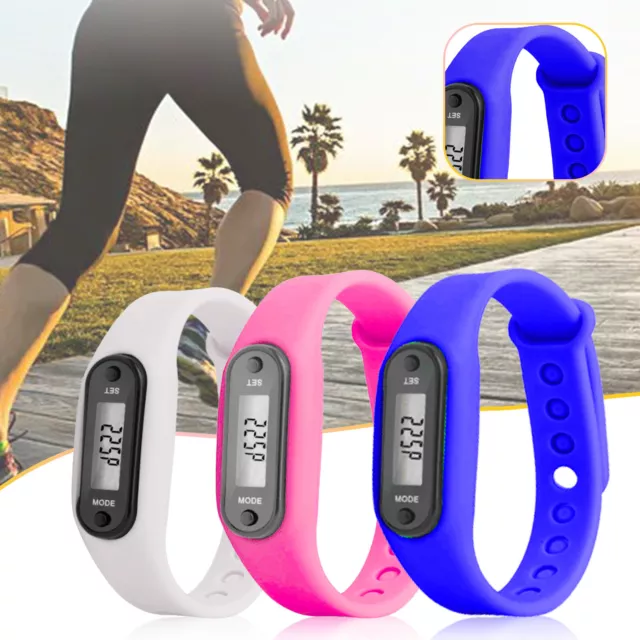 Pedometer Watch Electronic Student Watch Silicone Smart Watch Text And Call