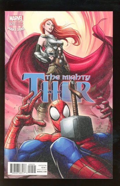 Mighty Thor #20 Near Mint 9.4 2017 Patrick Brown Mary Jane Variant