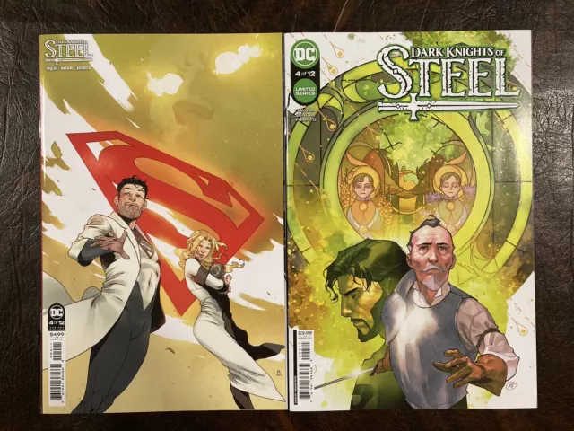Dark Knights Of Steel #4 Variant Set Of 2 1:25 Bengal Putri Dc Comic Book Ba