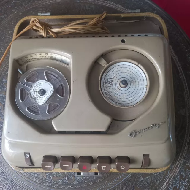 1950S GRUNDIG REEL to Reel Tape Recorder TK 25 Spares or Repair £12.99 -  PicClick UK