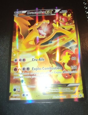 Carte Pokemon Jumbo "Dracaufeu Ex" Promo Xy 121 Fr Tres Bonne Etat