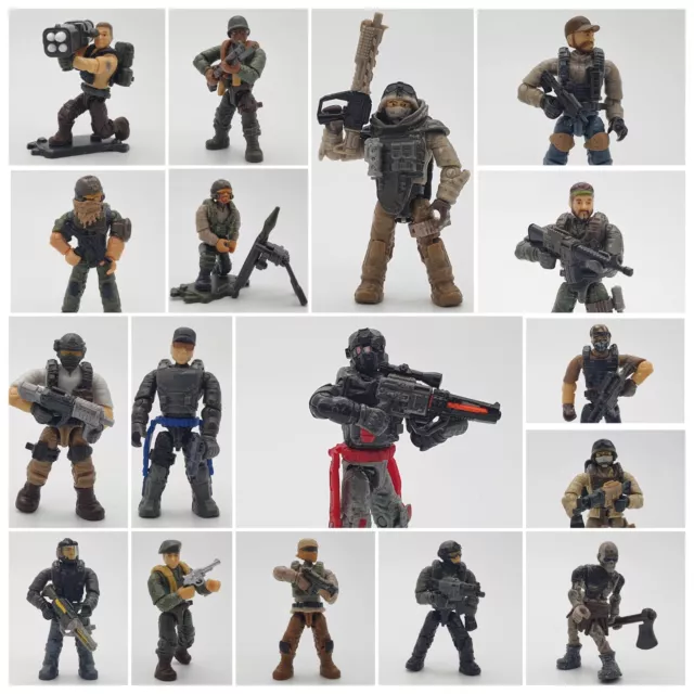 Mega Construx Call of Duty Figuren Armee Militär Micro Actionfiguren Blöcke