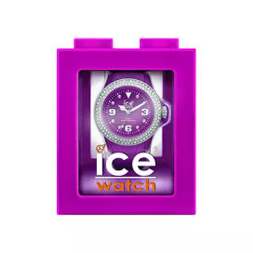 Ice-watch Pierre Tycoon Swarovski Violet Polyamide Montre Unisexe St. Ps.u.l.10 2