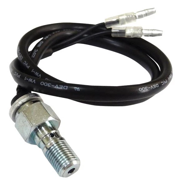 Interrupteur Feu Stop Hydraulique M10x1 25mm - Boulon Banjo Universel Neuf