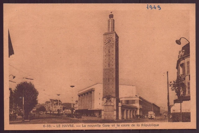 Le Havre Notre Dame Et Rue De aris au Havre - Cartorum