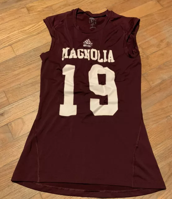 adidas Men’s TECHFIT Magnolia Football Compression Shirt Sz. M NEW #19 CLIMALITE
