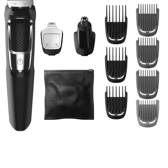 Philips Norelco Multigroomer All-In-One Trimmer Series 3000, 13 Piece Mens Groom