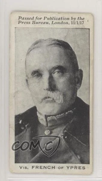 1917 ITC Military Portraits Tobacco C21 Viscount French of Ypres #2 z6d
