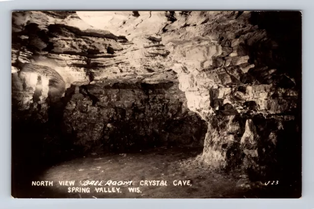 Spring Valley WI-Wisconsin, North View Ball Room Crystal Cave, Vintage Postcard
