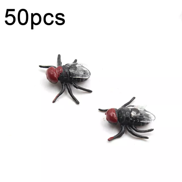 Plastic Simulation Insect Bugs House Fly Trick Kids Toy Decoration Props