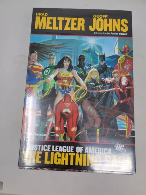 Justice League Of America Jla: The Lightning Saga By Meltzer Johns ~ Dc Tpb