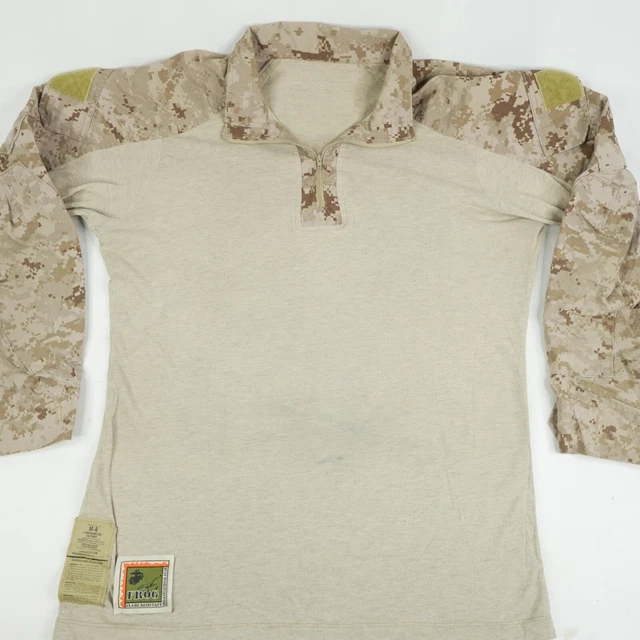 USMC FROG FR Combat Uniform Ensemble Shirt Desert MARPAT Medium Regular MR