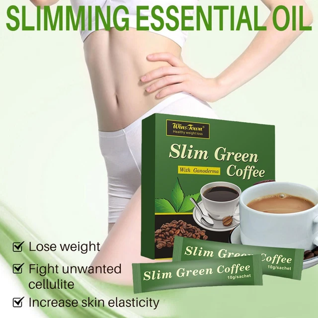 18 pz caffè verde caffè sottile con controllo peso Ganoderma O2R3