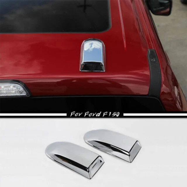 Nuovo Pratico Cover Antenna Copertura Base Facile Installazione Cromato Per Ford