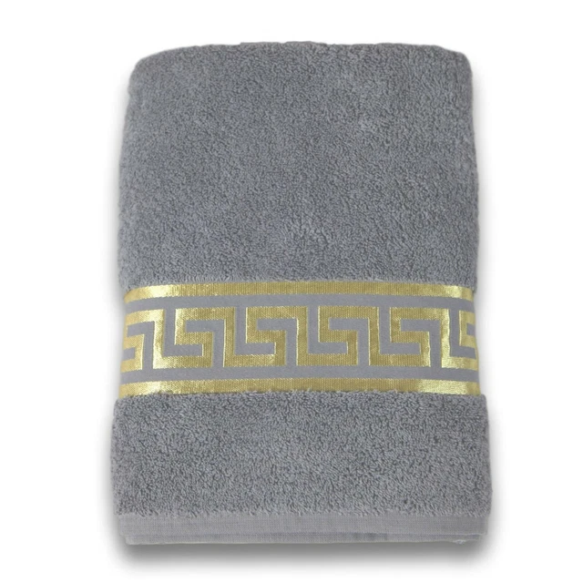 Gray and gold towels 2025