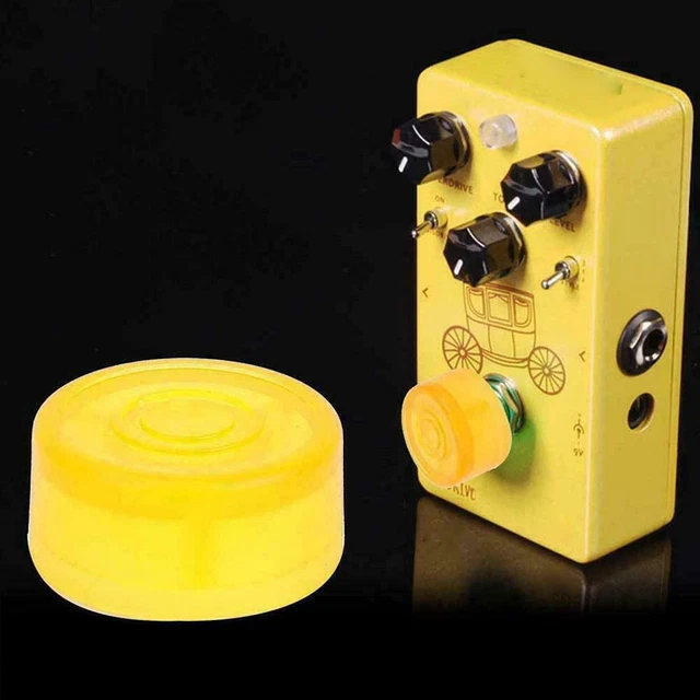 Guitar Effect Pedal Protection Cap Footswitch Foot O7 Nail Cap Protection I2H3