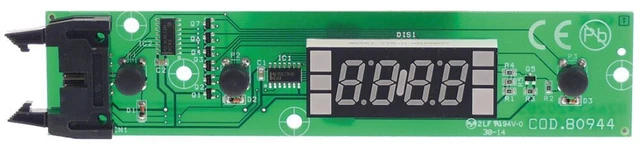 ELETTROBAR MH104545 Dishwasher PCB Button Control Board Niagara 381 MAIDAID