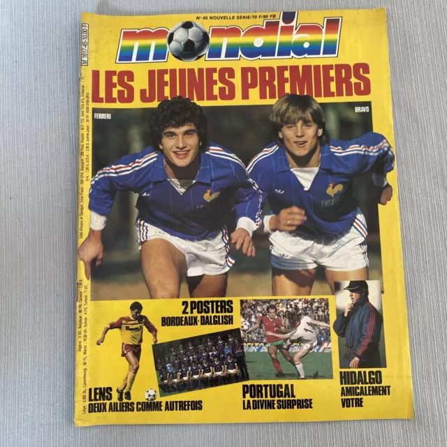 Ancien Magazine Football Foot Onze Mondial N 45 Décembre