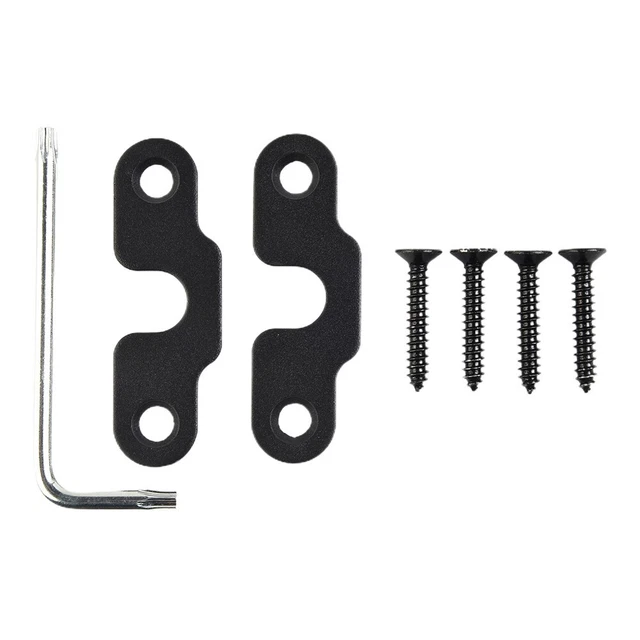 Kit Fixation Pare-soleil Noir Pour Jeep Wrangler TJ - Jeeper Store Ref. 51-JS-9007 - Neuf