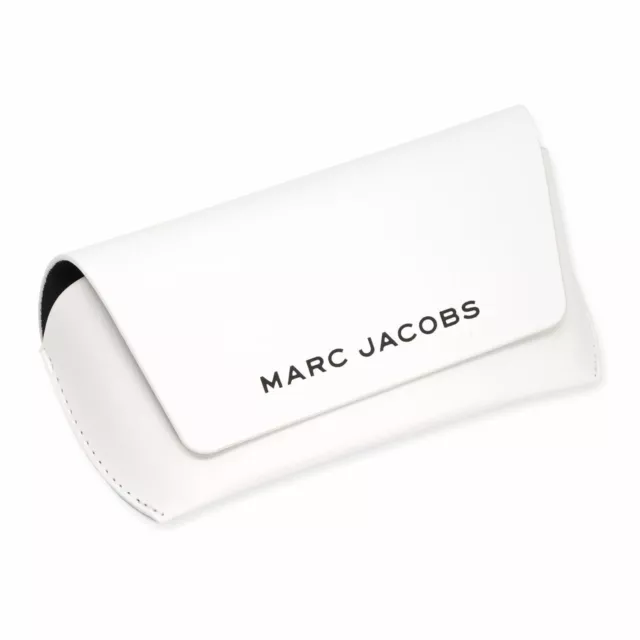 Original Marc Jacobs Magnetic Closure White Sunglasses Case + Soft Black case
