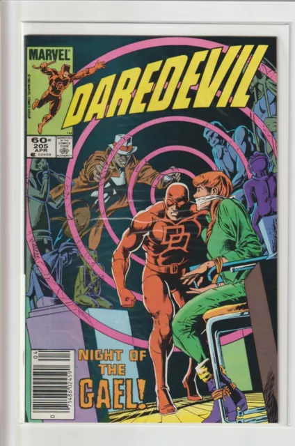 Daredevil #205 1984 VF/NM Newsstand Marvel