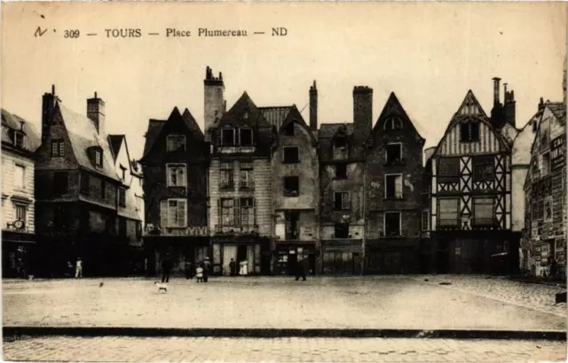 CPA TOURS - Place Plumereau (227236)