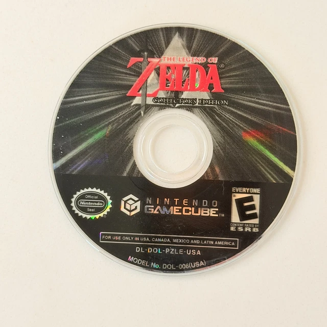 Legend Of Zelda Disque Promotionnel Collector / Gamecube / Neuf Sous Blister FR