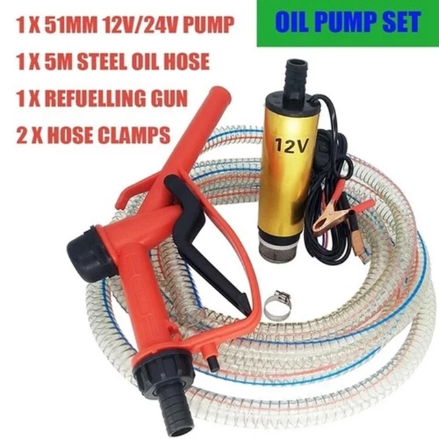 Set ugelli di rifornimento pompa olio DC 12 V pompa olio elettrica sommergibile elettrico N7U3
