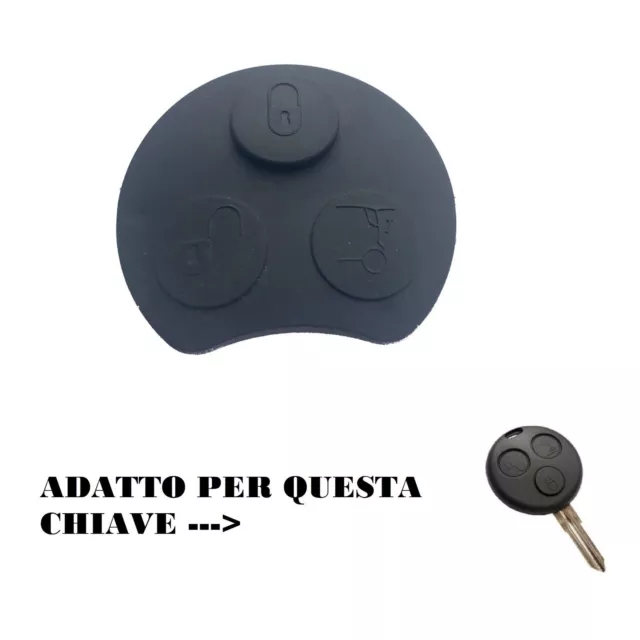 Tasti Pulsanti Chiave  Smart Fortwo 350 450  Coupe Tastini Telecomando
