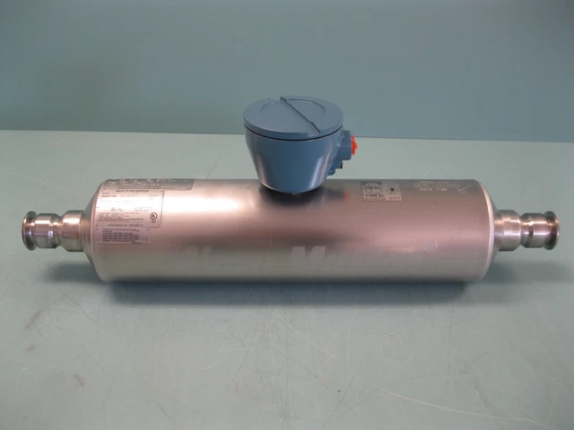 1" Micro Motion T100 F623SCAUEZZZZ Flow Sensor 700 Core Processor  P17