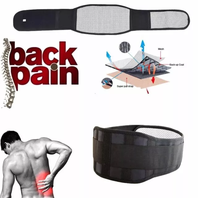 Lower Back Supports Back Waist Belt Magnetic Therapy Support Belt Band