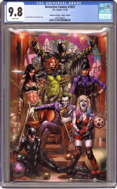 Detective Comics #1027 Anacleto Unknown Virgin Variant CGC 9.8 2020 4297586023