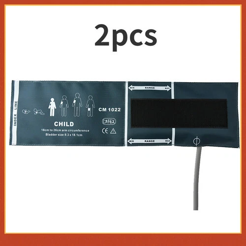 new 2pc NIBP CUFF Child Size fits Blood Pressure Patient Monitor - free shipping
