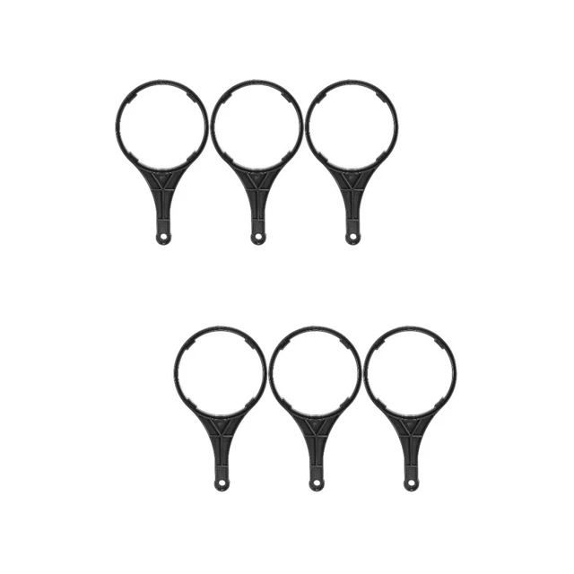 6 piezas Tensor Cartucho Filtro Plástico Frontal Cartucho Tensor