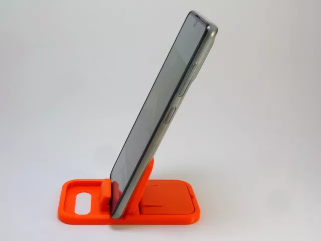 2 pz PORTA CELLULARE DA TAVOLO PER SMARTPHONE, RIPIEGABILE, CON PANNO PULIZIA.