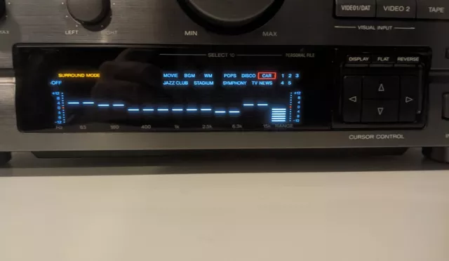 REVISADO Amplificador y Ecualizador Sony TA-D607 3