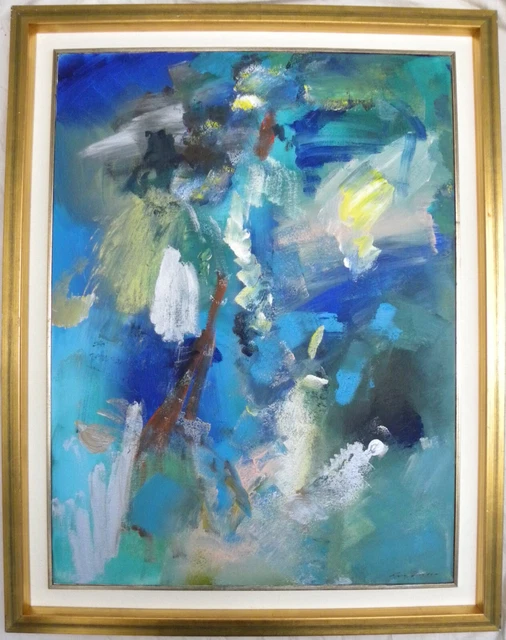 Ernesto TRECCANI (Milano 1920-2009) SOGNO splendido Olio su tela cm 80x60
