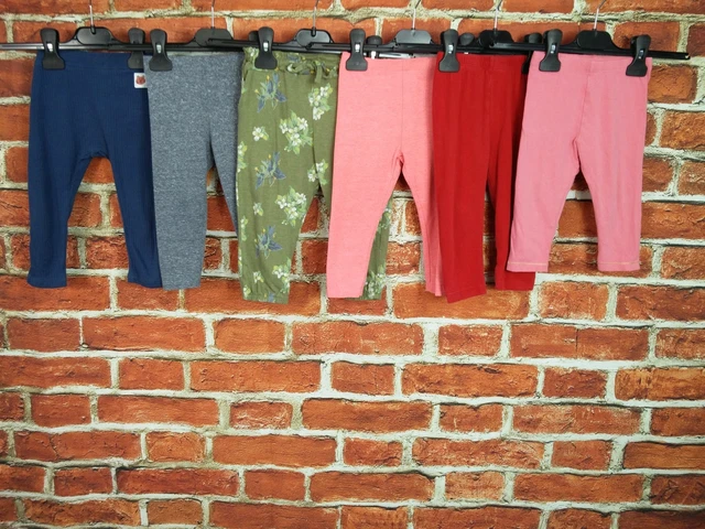 Baby Girl Bundle Age 12-18 Month Next Mothercare M&S Gap Leggings Plain Set 86Cm