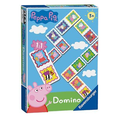 Bambini Domino Gioco | Peppa Pig | 28 Carte | Ravensburger 21374