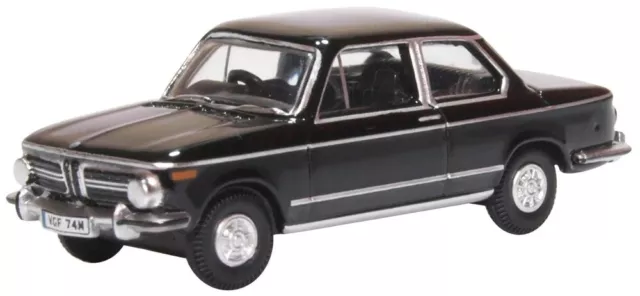 Oxford Diecast 1/76 - BMW 2002 - Black - HO OO 76BM02004